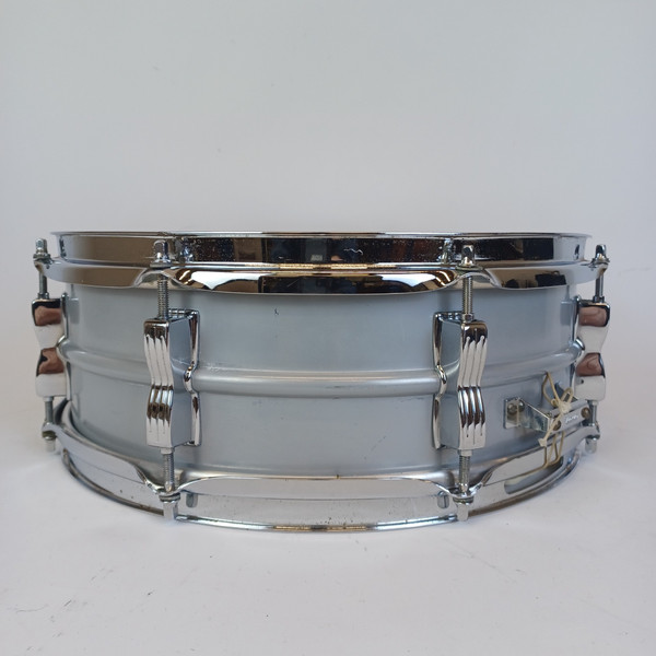 Ludwig 5x14"Acrolite #2210516 Snare Drum B/O 80s Aluminum Shell Vintage USA 8Lug