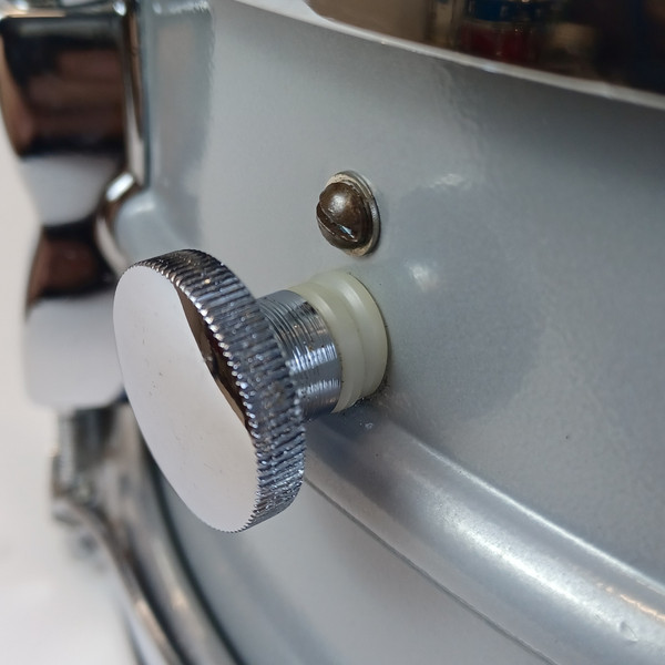 Ludwig 5x14"Acrolite #2210516 Snare Drum B/O 80s Aluminum Shell Vintage USA 8Lug