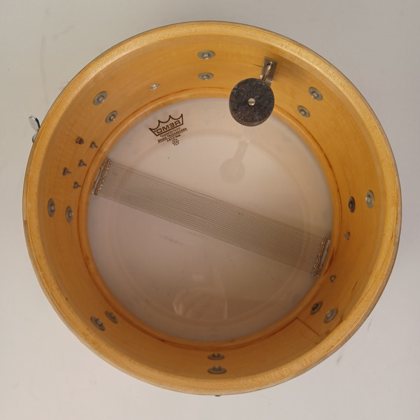 Slingerland 1972 Radio King #111 7x14"Snare Drum Blue Sparkle/Maple Vintage 70s