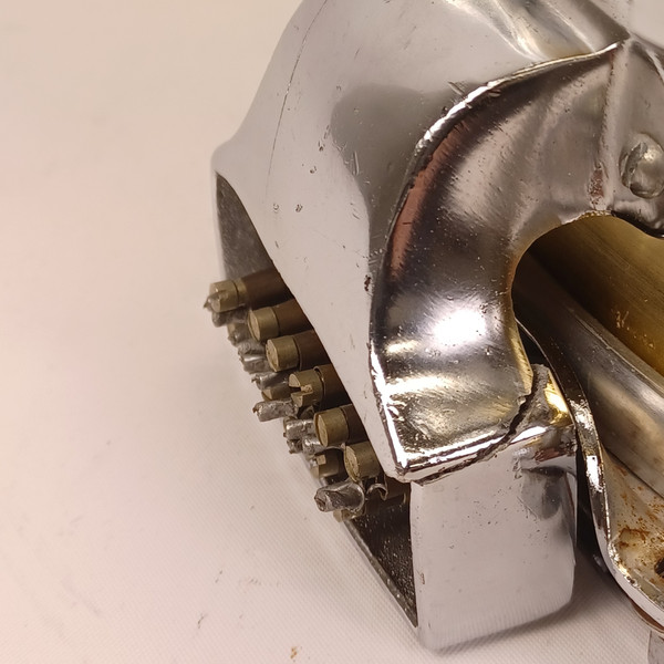 Ludwig 12x14" Brushed Silver Challenger ST Plus Snare Drum Vintage 1984 Marching