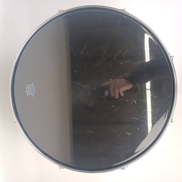 Ludwig 10x18"Stainless Steel Bass Drum/Timp-Tom#700 Vintage 1977 Jazz Blue/Olive