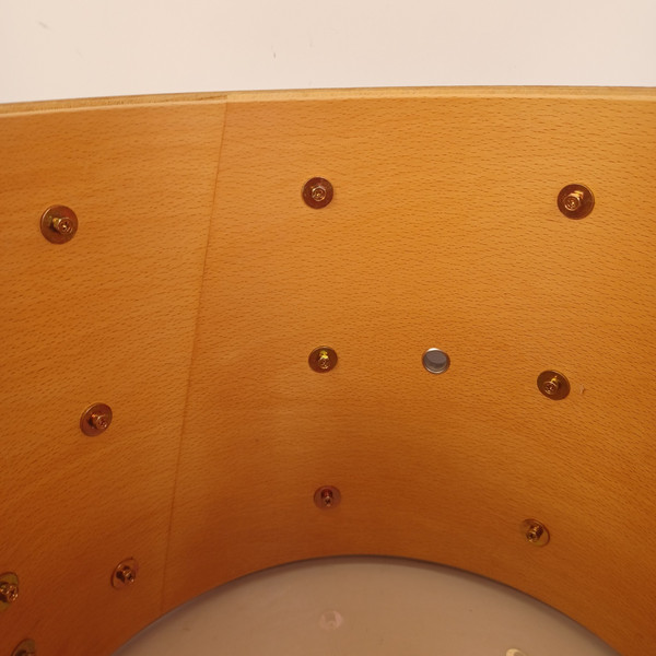 Yamaha 11x13"Powerlite Marching Snare Drum White Japan MS6113U ML3668 6Ply Birch