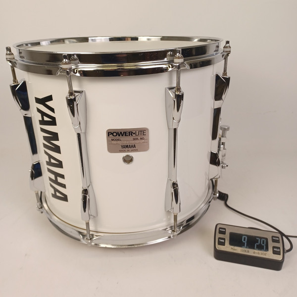 Yamaha 11x13"Powerlite Marching Snare Drum White Japan MS6113U MM0197 6Ply Birch