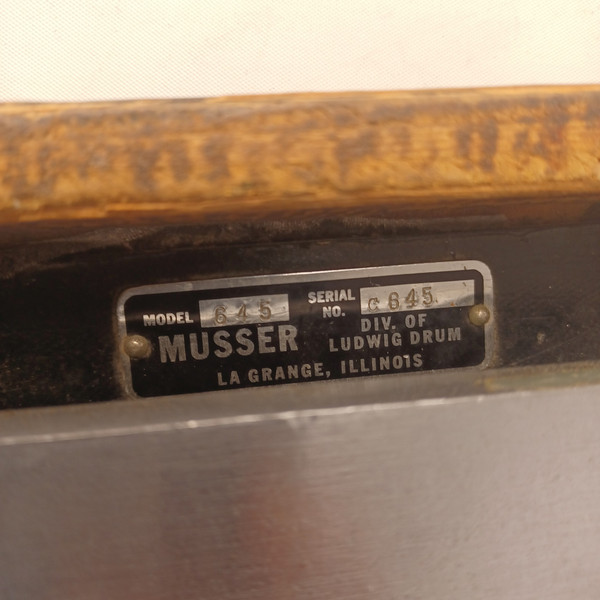 Ludwig Musser M645 Orchestra Bells Glockenspiel Carbon Steel Bars G-C 2.5 Octave