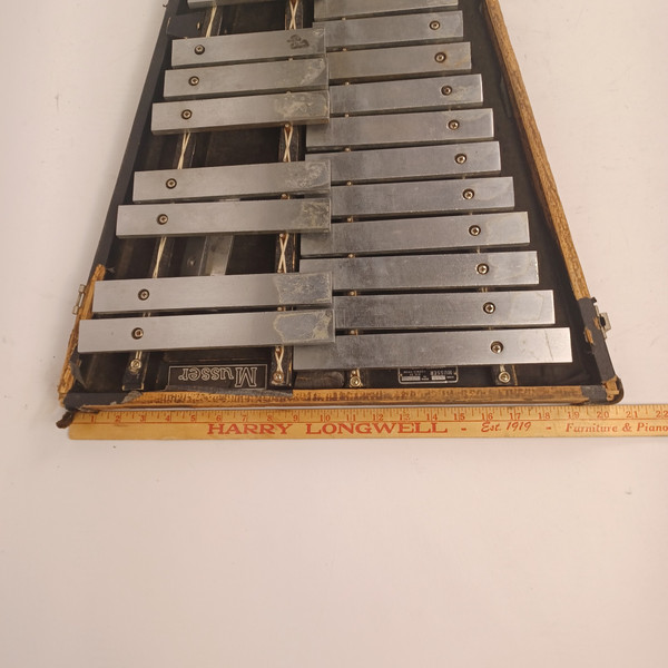 Ludwig Musser M645 Orchestra Bells Glockenspiel Carbon Steel Bars G-C 2.5 Octave