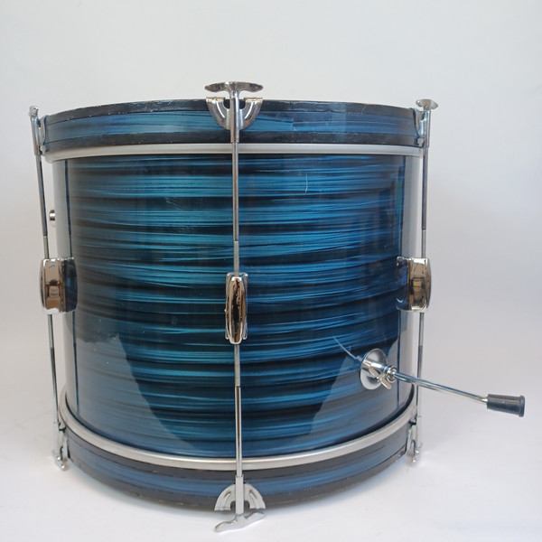 Pearl Apollo 20,12,14 Drum Set Blue Ripple 3Ply MIJ Japan Bass Kick/Tom/Floor60s