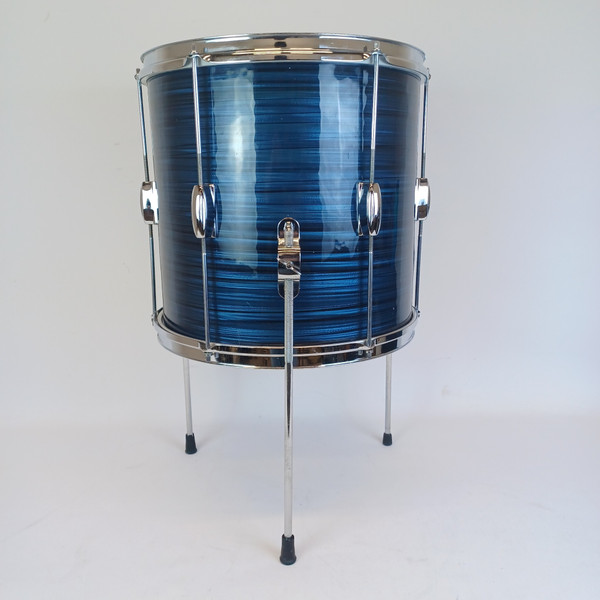 Pearl Apollo 20,12,14 Drum Set Blue Ripple 3Ply MIJ Japan Bass Kick/Tom/Floor60s