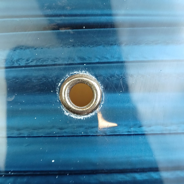 Pearl Apollo 20,12,14 Drum Set Blue Ripple 3Ply MIJ Japan Bass Kick/Tom/Floor60s