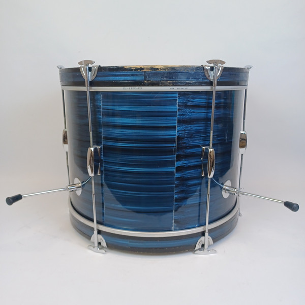 Pearl Apollo 20,12,14 Drum Set Blue Ripple 3Ply MIJ Japan Bass Kick/Tom/Floor60s
