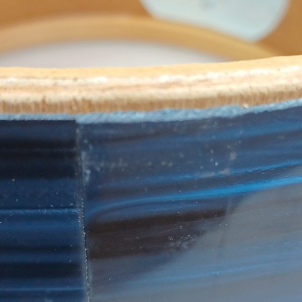 Pearl Apollo 20,12,14 Drum Set Blue Ripple 3Ply MIJ Japan Bass Kick/Tom/Floor60s