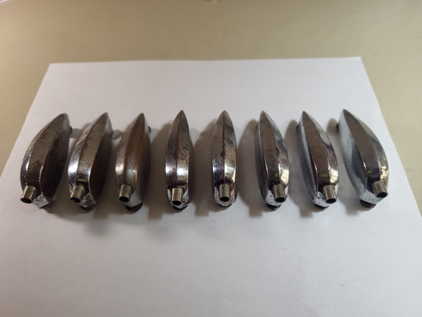 *Trixon 8x Teardrop Bass Drum/Floor Tom Lugs Luxus/Telstar/Speedfire Germany 60s