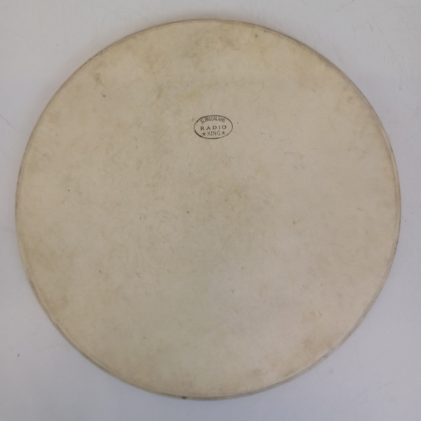 Slingerland 16"40 Radio King-Stamp Calf Skin Floor Tom Drum Batter/Resonant Head