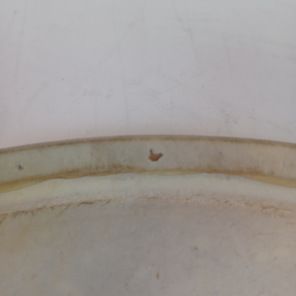 Slingerland 16"Radio King-Stamp Calf Skin Floor Tom Drum Batter/Resonant Head 40