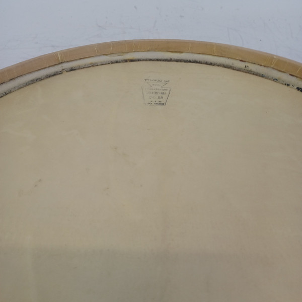 *Ludwig WFL Drum Co Slunk Transparent 14" Calf Skin Snare Head Resonant Imperial