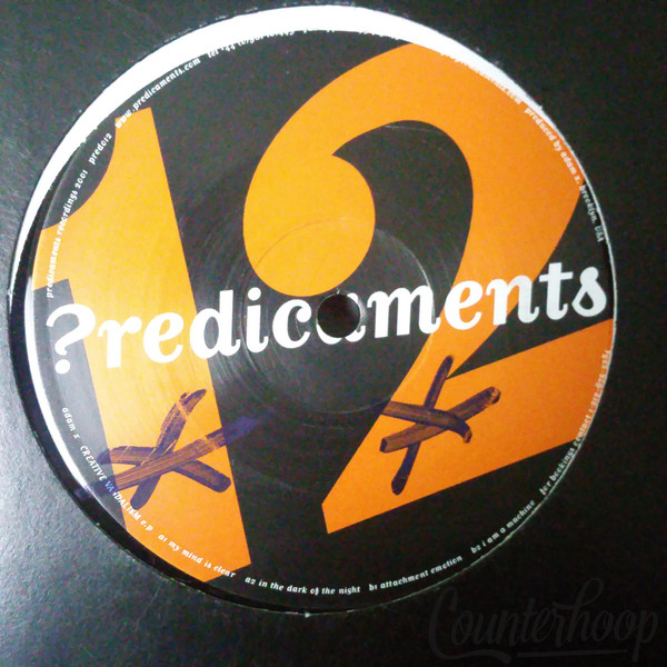 Adam X ‎– Creative Vandalism E.P 2001 UK Predicaments-pred012 Techno,Electro EXC