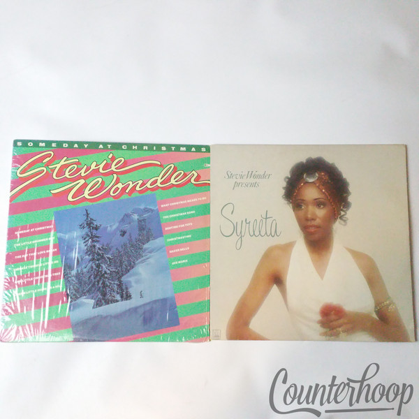 2LP Stevie Wonder – Someday At Christmas 1978 Tamla/Presents Syreeta 1974 Motown