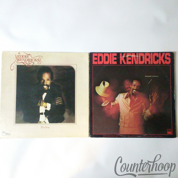 Eddie Kendricks 2LP Collection – For You-Gatefold/Boogie Down-1974 Tamla VG+