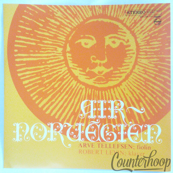 Tellefsen/Levin – Air Norvégien 1972 EXC Fontana-6426 042 Norway-Johan Halvorsen