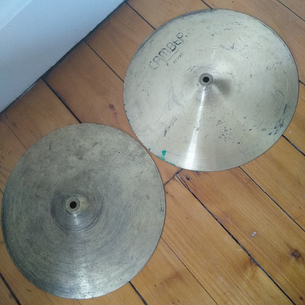 Camber 14" Hi-Hats West Germany Vintage 70s Cymbals Set