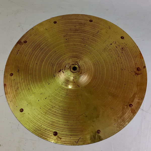14" 368g Crash Cymbal Vintage 70s Rivets Special Effects Made In Japan