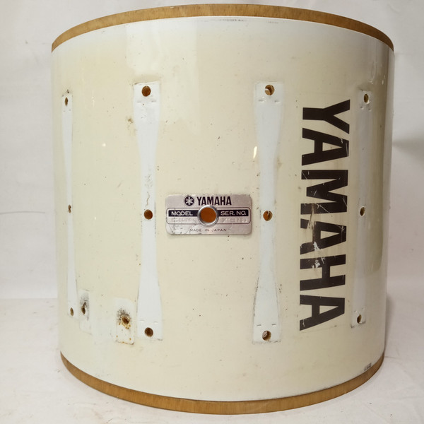 Yamaha SFZ 12x14" 8000 Tour Custom Marching Snare Drum Shell Piano White Japan