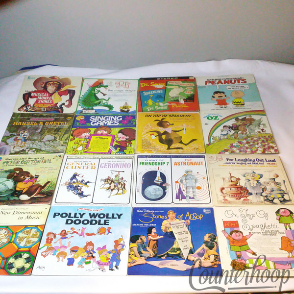 16x Children's Peanuts-Charlie Brown/Geronimo/Puff/Spaghetti/Astronaut/Seuss/Oz
