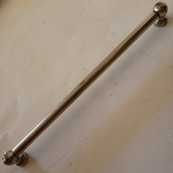 Early American Tube Lug Nickel Marching Snare/Bass/Tom Drum 7 3/16" Vintage 20s