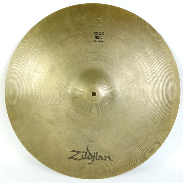 *Zildjian 21" 80s Vintage "Rock Ride" 3230g Avedis Turkish B20-Bronze Cymbal USA