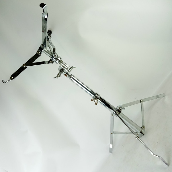 Ludwig#1364"Atlas" Snare Drum Stand Chrome Vintage70s Single-Braced Legs Chicago