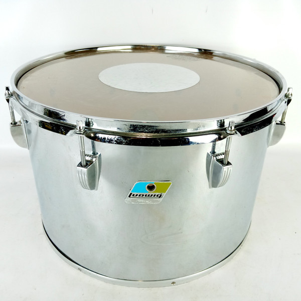 Ludwig 10x16"Timp-Tom Drum #700 Vintage '79 Chrome-Wood COW 6Ply Maple Bass Jazz