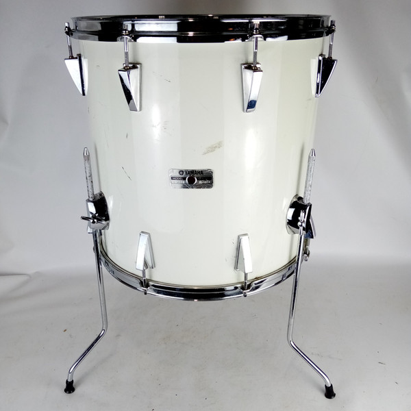 Yamaha 16x16"Floor Tom Drum Virgin White 5000 Stage Custom Series 1980 Prototype