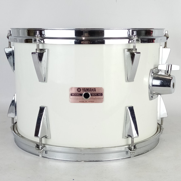 Yamaha 9x13"5000 Series Stage Custom Tom Drum Virgin White Vintage 80s Japan MIJ