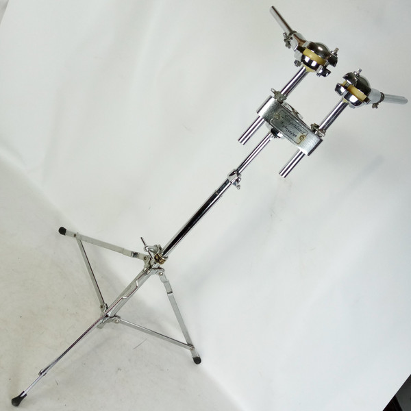 Slingerland SUPER Set-O-Matic Double Tom Drum Stand Mounts Holder Vintage #74 US