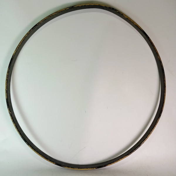 Slingerland 30"COW Concert Bass Drum Hoop Rim Marching Parade 60s US Chrome-Wood