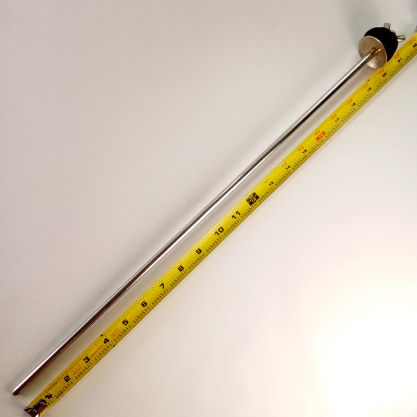 Ludwig/Leedy 5/16x21" Rod Straight Arm Chrome Cymbal Holder Mount Vintage30s USA