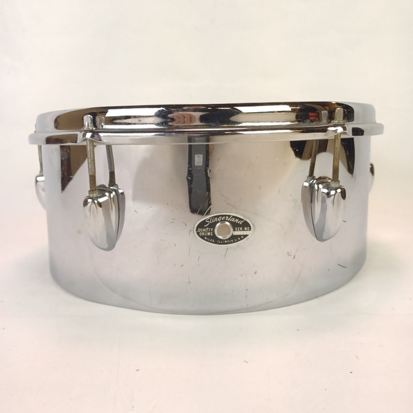 Slingerland 6x14"Timbale Drum Chrome-Brass COB Shell Stick-Saver Rim/Hoop 70s US