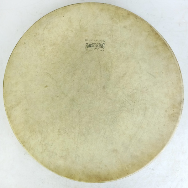 Slingerland 16" Radio King Calf Skin Floor Tom Drum Batter/Resonant Head 40s USA
