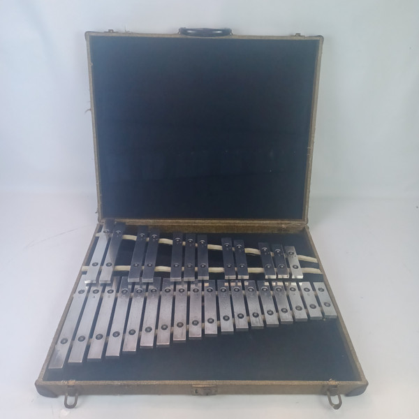 B.F.Kitching&Co 2.5-Octave Orchestra Bells Glockenspiel Steel Xylophone+Case 40s