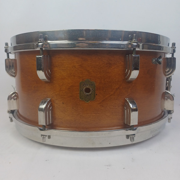 Leedy 6.5x14"June41 Natural 3Ply Maple/Nickel-Brass Broadway Standard Snare Drum