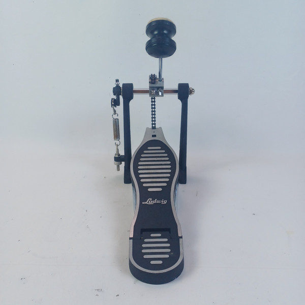 Ludwig Chain-Drive Single-Spring Bass Drum Kick Pedal Black/Aluminum Script