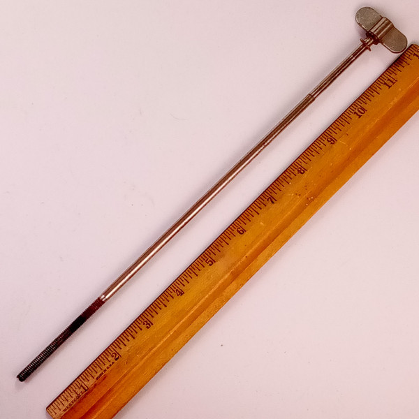 Ludwig 11 1/4" 12-24tpi Bass-Drum Thumb-Tension T-Rod/Screw Vintage Nickel Snare