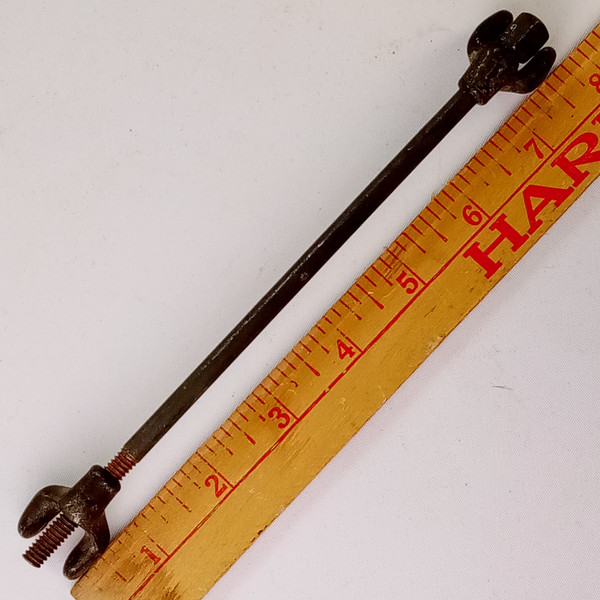 Prussian 1800s-1900s Early 1/4-20 7"Tension T-Rod+Claws Snare Drum Hardware Part