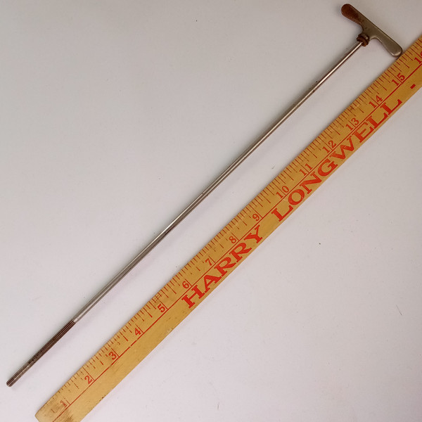 Leedy Spartan 15 1/8"Flat-Head 1+Bass-Drum Single-Tension T-Rod Nickel 12-24 30s