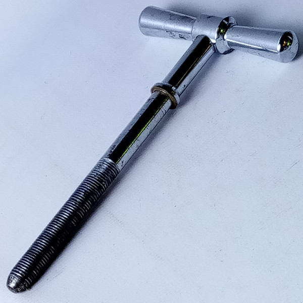 Slingerland 60s Timpani Tension Rod T Tensioner Thumb-Key Drum Handle 3/8-24 USA