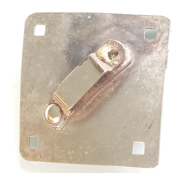 *Ludwig/WFL Diamond Ride Tom Drum Shell Mount Bracket Nickel Vintage 50s *Repair