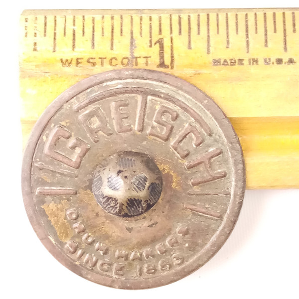 Gretsch Hex-Tack 50s Floor/Rack Tom Drum Round Badge Skinny Sticks+Small Letters