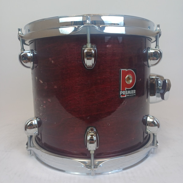Premier 9x10" Rosewood XPK Tom Drum Vintage 90s Made In England 7Ply Birch Shell