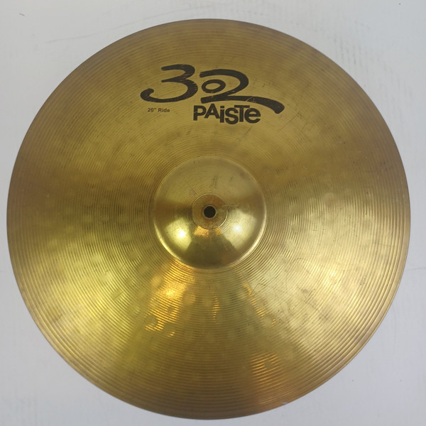 Paiste 302 Plus 20" Ride Cymbal 1958g Thin Vintage 90s Fully Lathed Brass German