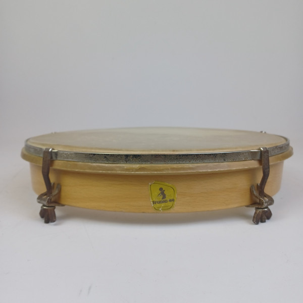 Studio 49 RT300 12"Framedrum Hand Drum Natural Calf Skin 5x Tunable Lugs Germany