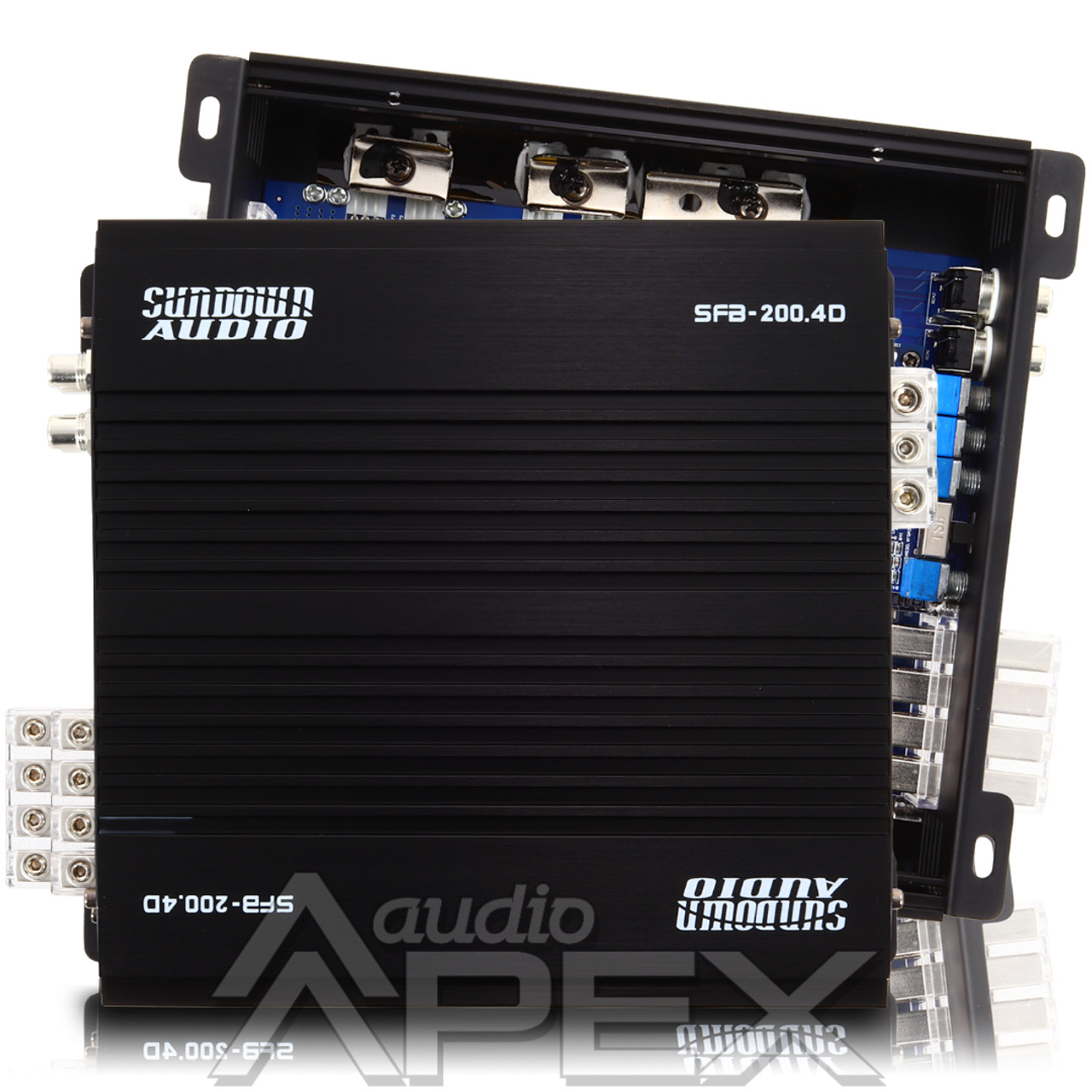 Sundown Audio SFB-200.4D (SFB Series) Car Amplifier 4 Channel 75 Watts RMS  x 4Ch